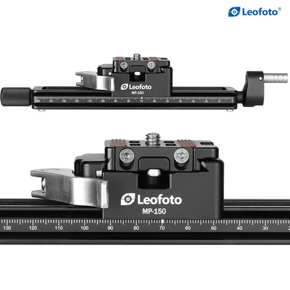 Leofoto MP-150+NP-50 Macro Focusing Rail Lever Clamp