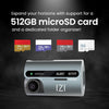 IZI N700 5 MP Car Dash Camera 2.5K, 170° FOV, Night Vision, WiFi Enabled, G-Sensor & Emergency Video Recording, 512GB SD Card Supported, 24/7 Parking Monitoring, Easy Installation Multiple Modes
