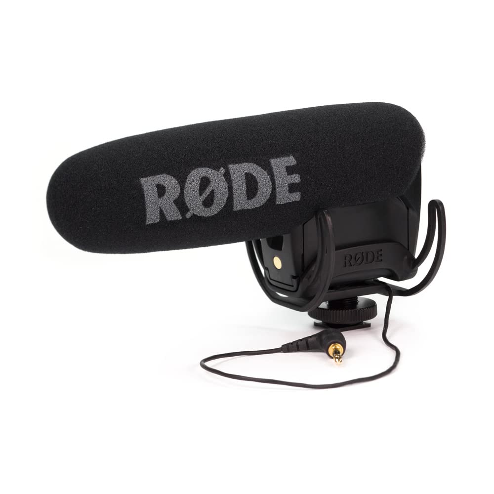 Rode VideoMic Pro Rycote Lyre Shock Mount VMPR Directional on Camera Microphone