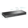 TP-Link TL-SX3008F | 8 Port 10G SFP+ Enterprise Level Switch | L2+ Smart Managed | Omada SDN Integrated | IPv6 | Static Routing | L2/L3/L4 QoS, IGMP & LAG | 5 Year Manufacturer Warranty