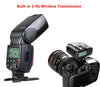 Godox TT600 Manual Speedlite Flash with Built-in 2.4GHz Godox X Series Radio Transceivers for All Digital Cameras with Standard Hot Shoe (Black)