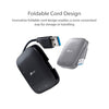 TP-Link UH400 USB 3.0 4-Port Portable Data Hub for Mac, iMac, MacBook Pro Air, Ultrabooks, Tablet, Laptop and Any PC, Windows, Mac OS X and Linux Systems- Black