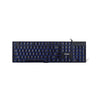 FINGERS Gleaming BlueLit Wired Backlit Keyboard (Spill Resistant | 3 Levels of Brightness | Works Well with Windows? | Mac | Linux)