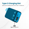 Portronics Breeze 4 Portable 5W Bluetooth Speaker with Mic, TWS Connectivity, IPX6 Water Resistant, Bluetooth 5.3v, 8Hrs Playback, Type C Charging(Blue)