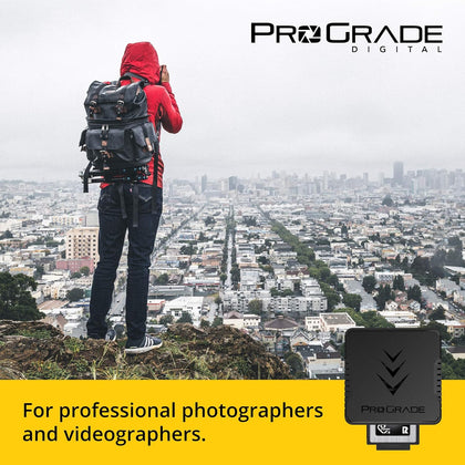 Prograde Digital CFexpress and SD UHS-II Dual-Slot Memory Card Reader (PG05.5) | USB 3.2 Gen 2 for Professional Filmmakers, Photographers & Content Creators