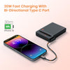 Portronics Chyro 10000mAh 15W Magnetic Wireless Fast Charging Powerbank with MagSafe Mobile Stand,in-Built Type C Cable With 20W Output,For iPhone 12 & Above, Android & Other Qi Enabled Devices(Black)
