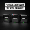 Rode Wireless GO (Gen 3) – Compact Wireless Mic – Pristine Audio, 32-bit Float Recording, Automatic Level Control, for Phones, Cameras and Computers