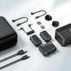 Hollyland Lark Max Wireless Lavalier Microphone with Professional ENC,250m Range, 22-Hour Battery,Wireless Microphone Compatible with iPhone/Andriod/Camera/PC Record Interview, Vlogs