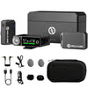 Hollyland Lark Max Wireless Lavalier Microphone with Professional ENC,250m Range, 22-Hour Battery,Wireless Microphone Compatible with iPhone/Andriod/Camera/PC Record Interview, Vlogs