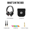 Rode NTH-50 Professional On-ear Wired DJ Headphones | Durable, Comfortable, Hi-Fi Audio | Musicians, Filmmakers, Creators (Black)