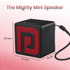 Portronics Nugget 3W Mini Pocket Bluetooth Speaker with Upto 4 Hours Playtime, HD Sound, Bluetooth 5.4V, Mini Speaker, Strong Lanyard, Light Weight, Type C Fast Charging(Black)