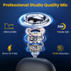 Portronics Vlogmate One India First Ai Powered Wireless Microphone with Noise Reduction, Lapel Mic with Charging Case, Type C Wireless Mic for Video Recording, YouTube Video, Support iPhone & Android