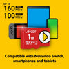 Lexar Play 1TB MicroSDXC U3 A2 Upto 150MB/s Read UHS-I Card