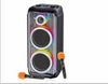 PORTRONICS POR 2347 IRON BEATS 5 Pro 180W Party Speaker With Dual Wireless Karaoke MicBluetooth Version 5.3