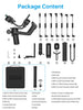 FEIYU TECH SCORP 2 Kit Camera Gimbal Stabilizer,Built-In AI Tracker,Vertical Shooting For Reels & Shorts,Touch Screen,Max 2.5Kgs,Fits Sony/Canon/Nikon/Fujifilm Mirrorless&DSLR Camera,Black