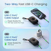 Portronics Power Shutter Pro 35W 10000mAh SuperFast Charging Wired Powerbank with in-Built Type C PD Cable, Type C Input/Output Cable,LED Display,EV Grade Batteries,Support with Android, Apple,Tablet