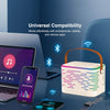 FINGERS KaraokeStar-K4 Portable Speaker with Wireless Mic (12 W Peak Output, RGB Lights on Both Speaker & Mic, 9-Hour Playtime, Bluetooth | FM Radio | MicroSD | AUX, Multi-Point Pairing), Rich White