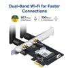 TP-LINK Archer T5E AC1200 Wi-Fi Bluetooth 4.2 PCI Express Adapter with Two Antennas, PCIe Network 2-in-1 Interface Card, Dual Band Wi-Fi Wireless, Low-Profile Bracket Included