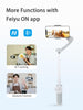 FeiyuTech Vimble 4 VB4 3-Axis Smartphone Gimbal Stabilizer,8.4’’Built-in Extendable Pole,Face/Object AI Tracking,fits iPhone14 13 pro/max Samsung Android Phone YouTube INS TikTok,Max 260g
