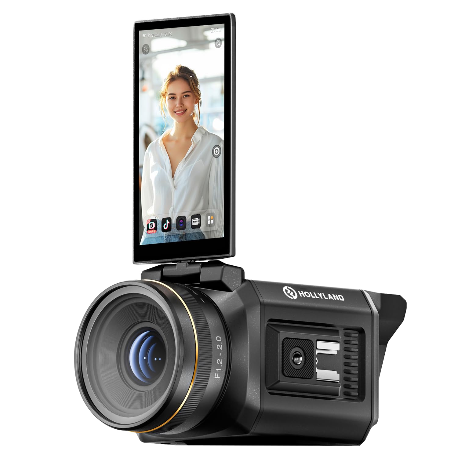 Hollyland VenusLiv V2 Wireless Live Streaming Camera, 4K30p/RTMP/USB-C/HDMI Video Output, Stream LAN/Wi-Fi, for Built-in Installed