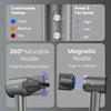 Portronics Zifro  1600w Power Output | Magnetic & Movable Nozzle| 3 Temperature Ranges | 2-Fan Speeds Hair Dryer
