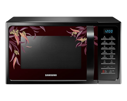 Samsung 28L SlimFry, Convection 1400W Microwave Oven, MC28H5025VR - 1year Warranty