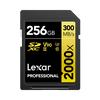 Lexar Professional 2000x 256GB SDHC UHS-II SD Card For Camera LSD20000256G-BNNNG