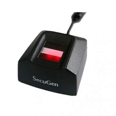 SecuGen Hamster Pro 20 Biometric Finger Print Scanner For Time & Attendance USB 2.0