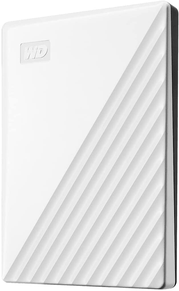 WD My Passport 2TB Portable Hard Disk With USB3.0,Automatic Backup Compatible with Windows & Mac-White