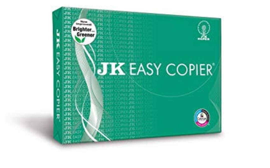 JK Easy Copier 70 GSM Paper,White Colour,5 Reams