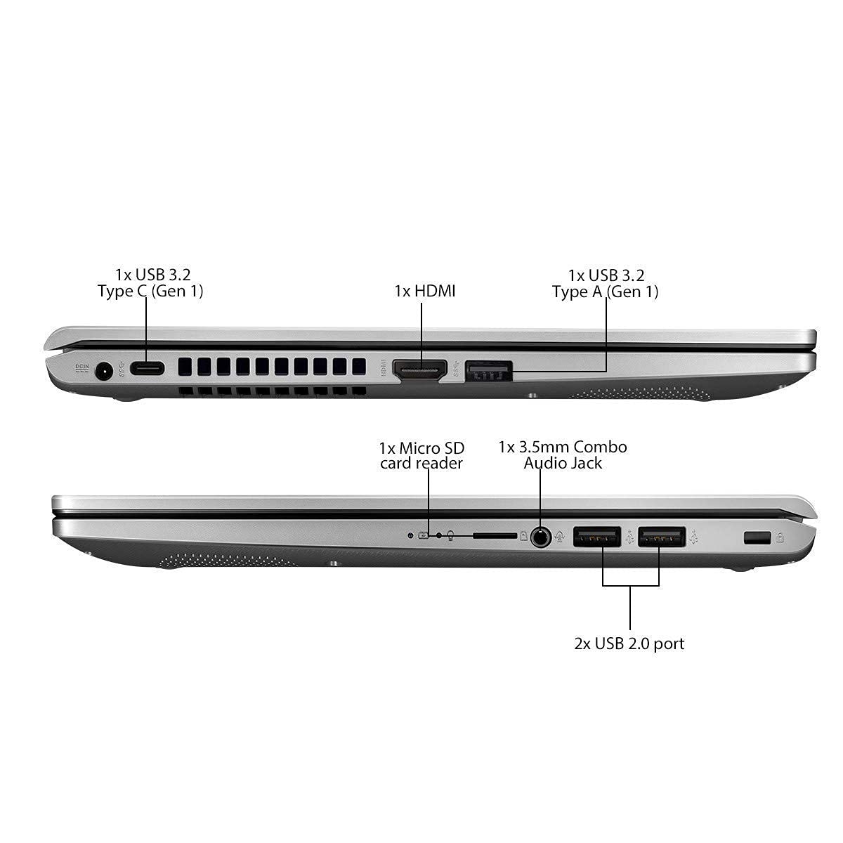 ASUS VivoBook M515DA-BQ522TS Ryzen5 4GB 256GB SSD Windows10 Laptop