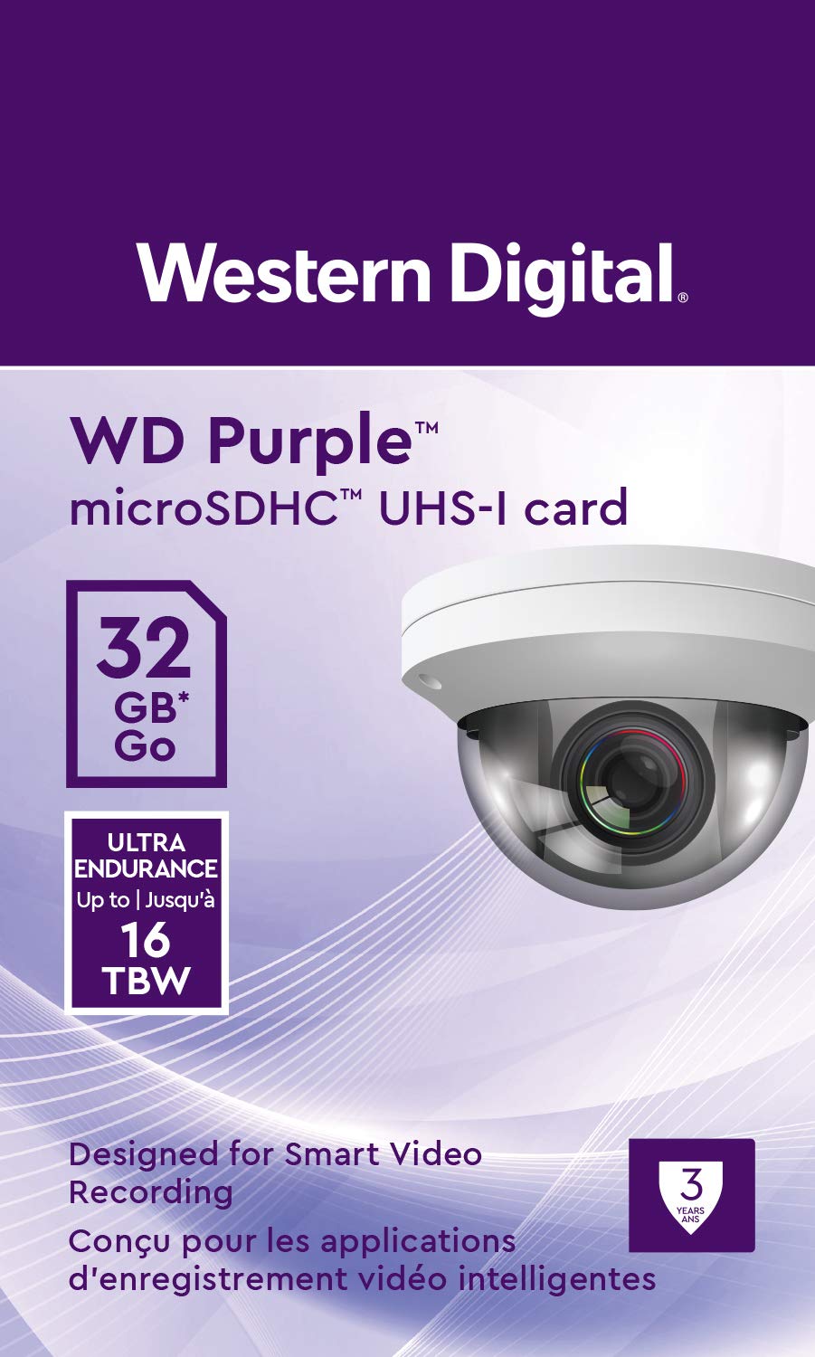 WD 32GB Memory Micro SD for CCTV Camera,WiFi, Surveillance WDD032G1P0C Western Digital
