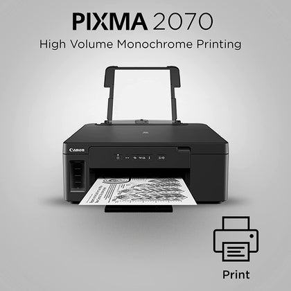 Canon GM2070 Pixma Monochrome Ink Tank Printer WiFi, Single Function Auto Duplex Printing