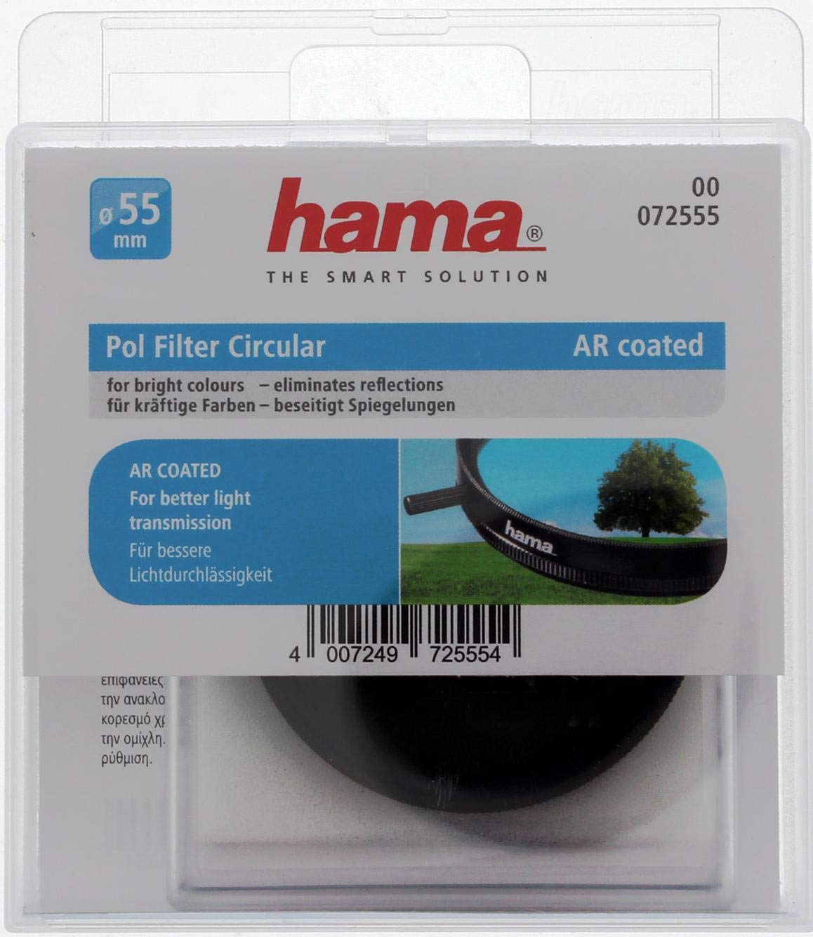 Hama Polarizing Filter Circular AR Coated 55.0 mm