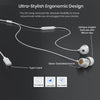 Portronics Conch 20 In Ear Wired Earphone With Type C Jack POR 1419 1.2m Cord length