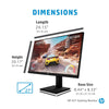 HP X27 Full HD IPS Panel Monitor 165Hz Gaming Monitor HDMI,Display Port