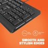 Artis WorkPro 20 USB Wired Keyboard & Mouse Combo Slim Design Matte Surface