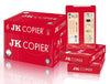 JK Copier Red A4 75 GSM,500 Sheets White Color Paper,5 Reams