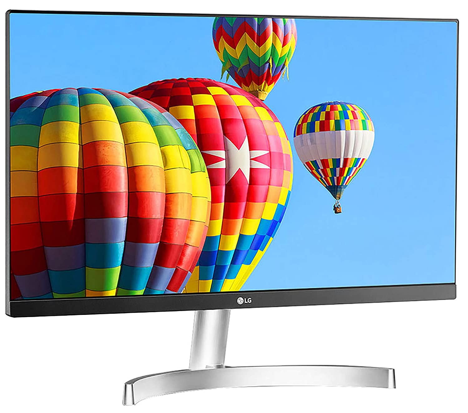 LG 24MK600M W Full HD IPS Panel 3 Sided Borderless Monitor HDMI Port 2 simplyshopping.in