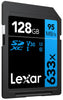 Lexar Professional 633x 128GB MicroSDHC UHS-1 wAdapter LSDMI128GBB633A