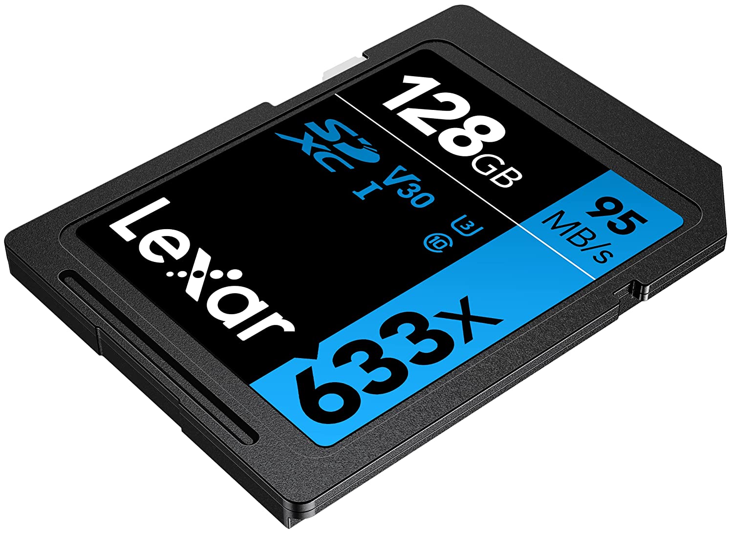 Lexar Professional 633x 128GB MicroSDHC UHS-1 wAdapter LSDMI128GBB633A