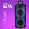 Artis BT600 Trolley Speaker Wireless Bluetooth With 7 Colours LED Lights 80Watts RMS Output ,TWS Pairing