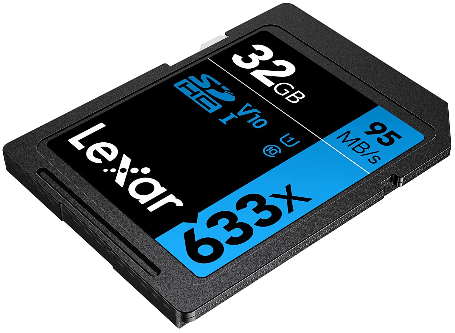 Lexar Professional 633x 32GB MicroSDHC UHS-1 wAdapter LSDMI32GBB633A