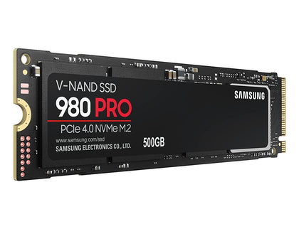 Samsung 980 Pro NVMe M.2 500GB SSD Internal Solid State MZ-V8P500BW