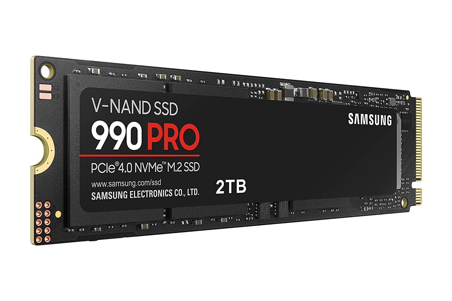 Samsung 990 Pro 2TB NVMe M.2 PCIe 4.0 SSD Internal Solid State Drive F –