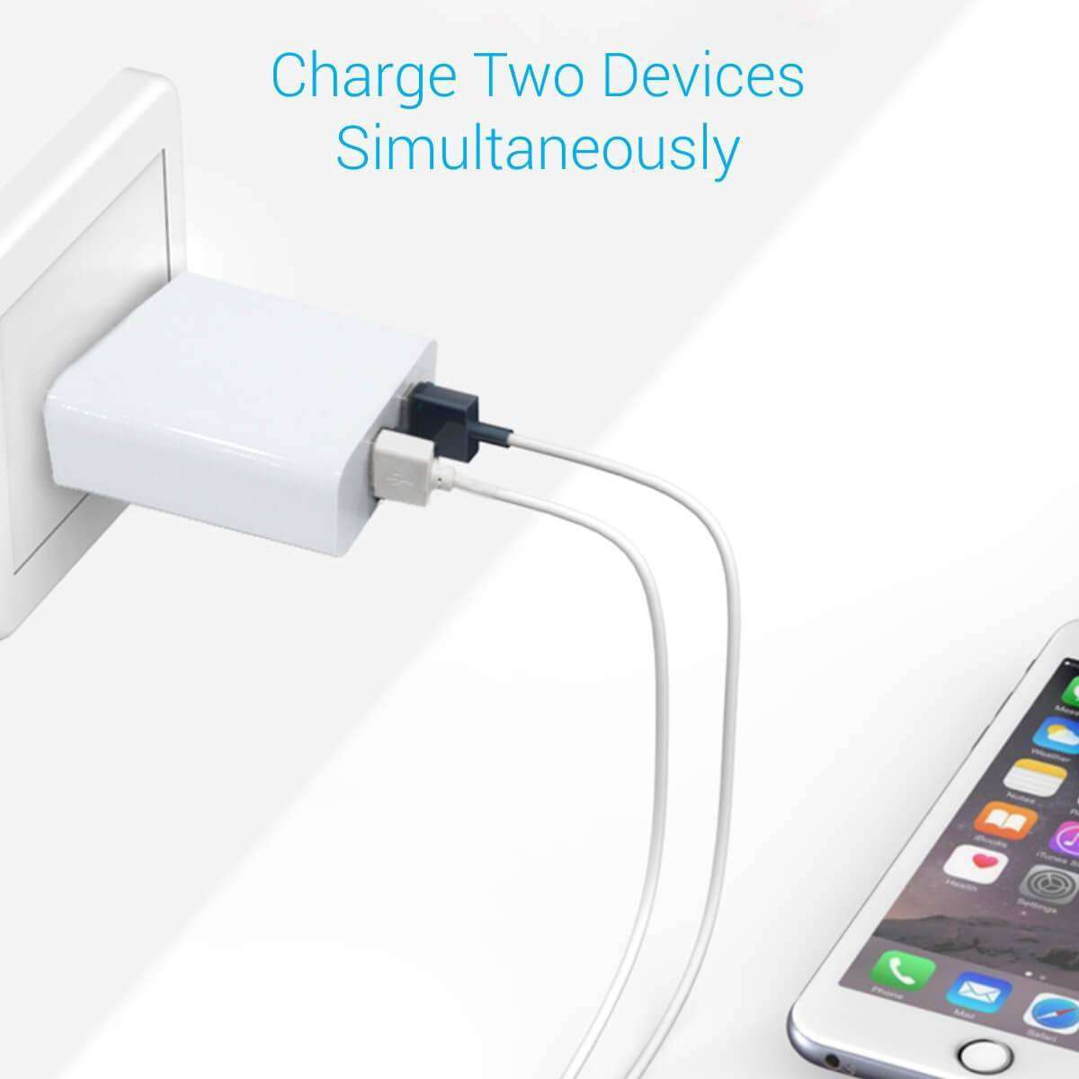Portronics Car Power 3T 3.4A Car Charger With 3 USB Ports