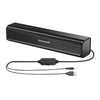 Honeywell MOXIE V500 WIRED SOUNDBAR Connect via USB and 3.5mm Jack