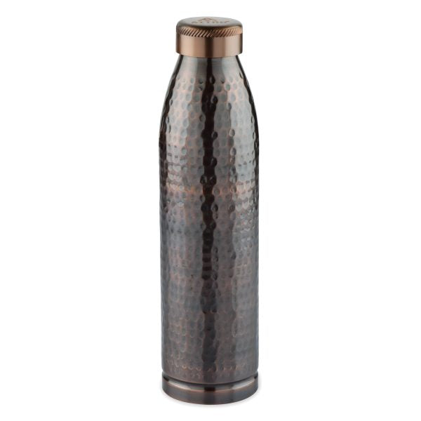 Attro Aarogyam SLIM COPPER BOTTLE 1000ML - VINTAGE HAMMER