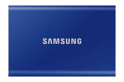 Samsung T7 Portable SSD 1TB With USB3.2 External Solid State Drive Upto 1050MB/s MU-PC1T0H/WW-Indigo Blue