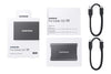 Samsung T7 Portable SSD 1TB With USB3.2 External Solid State Drive Upto 1050MB/s MU-PC1T0T/WW-Gray